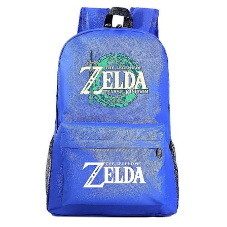 "Kingdom Of Zelda Tears" trykt skoletaske - Perfekt til elever i grundskolen og gymnasiet