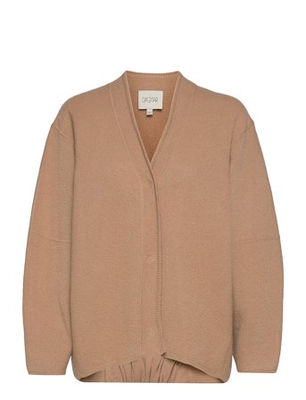House Of Dagmar Bea Long Cardigan - Beige - L