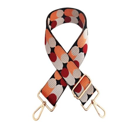 Käsilaukku leveä värillinen hihna, säädettävä olkahihna 10 10