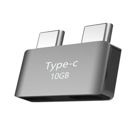 Type-C Jakaja Uros - Naaras Kaksois USB C - USB C