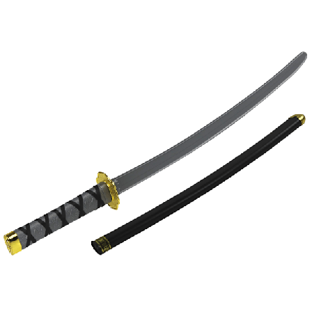 Samurai-ninja-miekka huotralla, 60 cm
