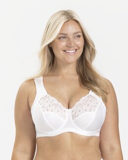 Bøjle-BH Amsterdam Hvid - E95 - Miss Mary