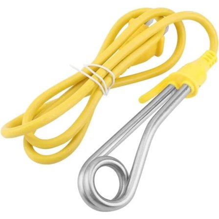 220V 600W Dypkoger, Bærbar Mini Rejsekoger Sæt, Multifunktionel Varmekomponent Ideel til Opvarmning af Drikkevand Chokolade Kaffe Te[CO]