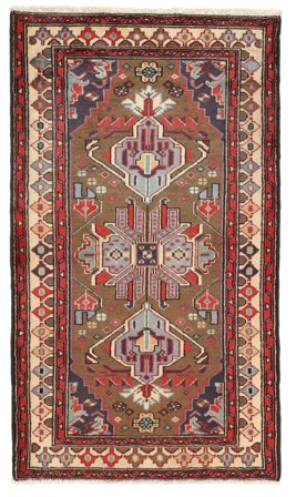 Medallion Small Hamadan Rug 85X145 Wool