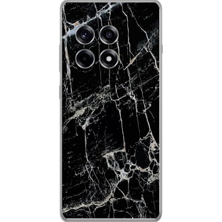 Kompatibelt Mobilskal till OnePlus OnePlus 12R Marmor Svart