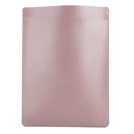 Bærbar PC-veske i forskjellige farger Mikrofiber Kunstlær Dobbeltlags Laptop-hylse for OS X 15,4 tommers Rose Gold
