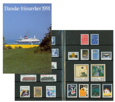 Danmark - Årsmappe 1991