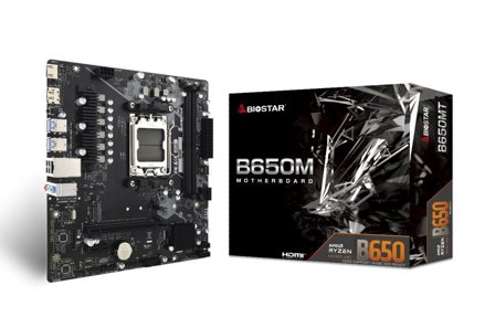 BIOSTAR Motherboard Amd B650 Socket