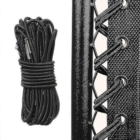 4x Elastiska rep för solstol, vilstol, nollgravitationsstol för trädgården (exklusive stolar) [DB]