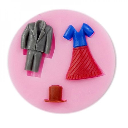 Molds för klänningar för män och kvinnor