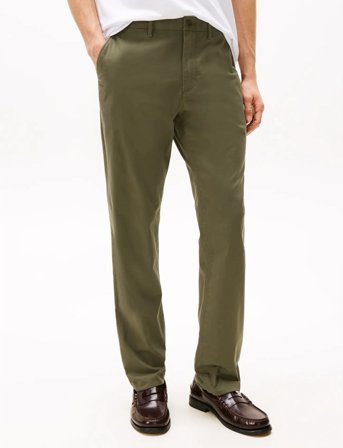 Tommy Hilfiger Chino Denton 1985 Pima Cotton - Khaki green - 29 x 34