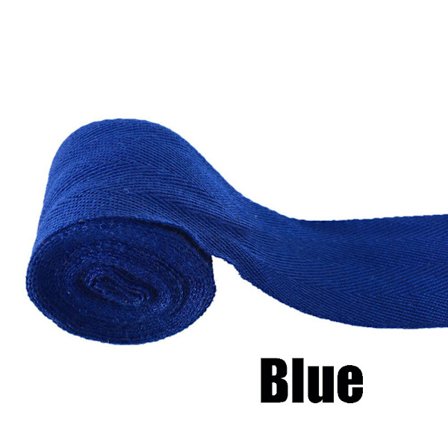 Boksing Hand Wraps Knyttneve Bandasje Håndleddsbeskytter BLÅ