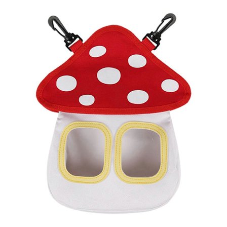 Kanin Høpose Stor Kapacitet med Hængekrog Marsvin Kanin Foder Tørret Græspose Smådyrsartikler Mengxi