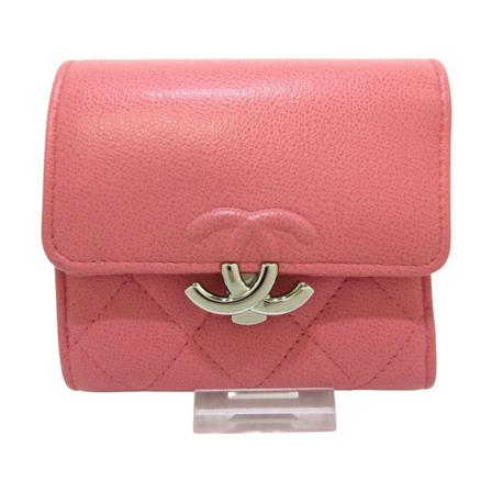 Chanel Vintage, Wallets & Cardholders Roze, Dames, Maat:ONE Size