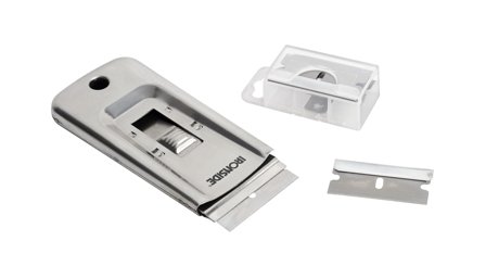 Ironside 100844 Glasskrape 39 mm, med 5 blad, Håndverktøy