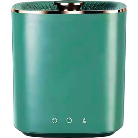 Portabel Kompakt Mini Tvättmaskin, Personlig Klädtvättmaskin, Liten Portabel Tvättmaskin Kompatibel med Studentboende, (Grön)