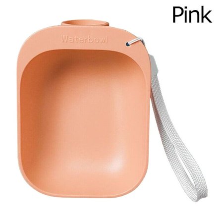 Pet Vandflaske Vandskål PINK