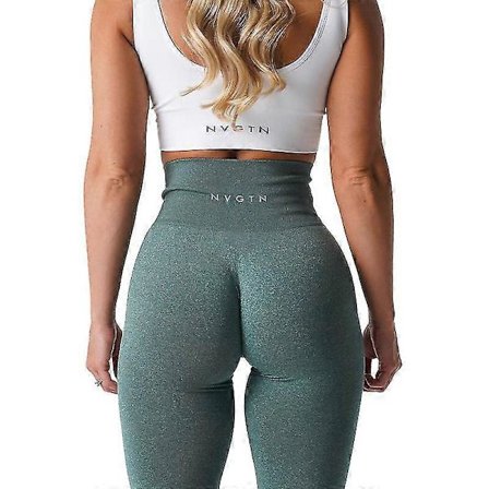 Nvgtn Sömlösa Leggings Spandex Shorts Dam Fitness Elastiska Andningsbara Höftlyftande Fritids Sport Spandex Tights