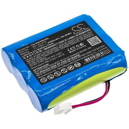 Batteri for test, undersøkelse, utstyr for Peaktech P 9020, P9021, P9020A
