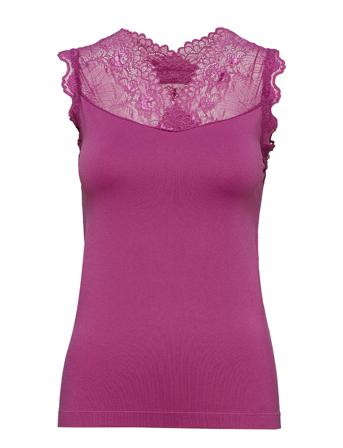 Vanessa Top T-shirts & Tops Sleeveless Rosa Minus