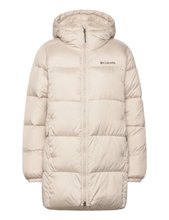 Puffect Ii Mid Hooded Jacket Cream Columbia Sportswear