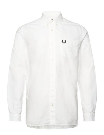 Fred Perry Oxford Shirt - White - XXL