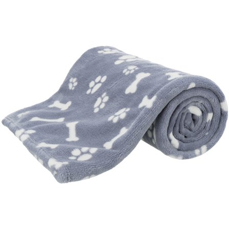 Trixie - Kenny pledd, plysj 100x75 cm, blå - Hund - Hundesenger & puter - Pledd - ZOO.no