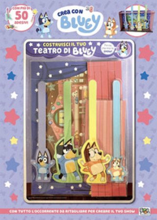 Costruisci il tuo teatro di Bluey. Crea con Bluey. Ediz. a colori. Con teatrino da costruire Cristina Panzeri