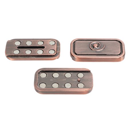 Magnetisk Slider Leksak Metall Vuxen ADHD Autism Ångest Stress Relief Push Slider Sensorisk Leksak för Hemmakontor