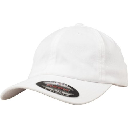 Flexfit By Yupoong Herr Bomullstwill Dad Cap L/XL Vit