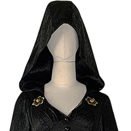 Dam Bela Dimitrescu Cosplay Costume Lady Lång Klänning Kostym B