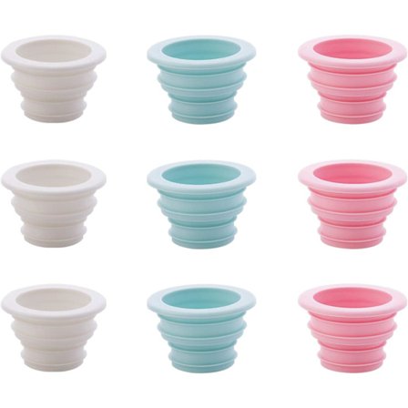 Forseglingsprop til gulvafløb, luftfrisker, forsegling, forsegling, antilugt, silikone, deodoranter, propper, til badeværelse, vaskeri, køkken, 9 stk.