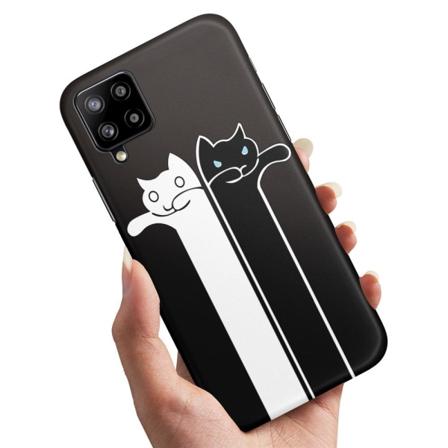 Samsung Galaxy A12 - Skal / Mobilskal Avlånga Katter