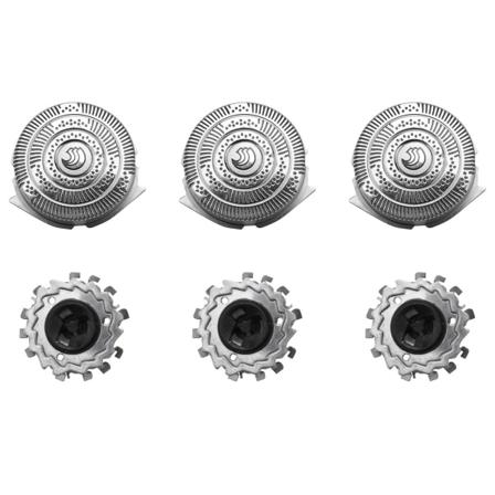 3 stk. Hoved HQ9 udskiftning til Blade HQ9100 HQ9140 HQ9160 HQ9170 HQ8240 HQ8140 PT920CC PT925 AT940
