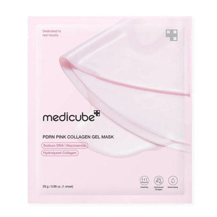 Medicube PDRN Pink Collagen Gel Mask 1 stk, Skincare, Masker, Sheet Masker