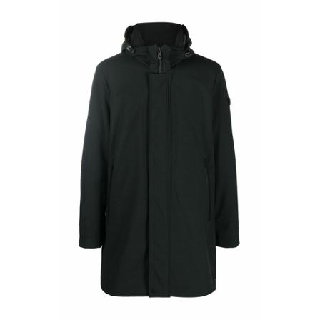 Peuterey Single-Breasted Coats Sort, Herre Uldfrakker