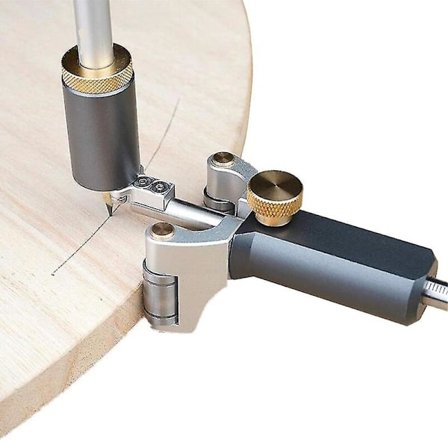 Trämarkeringsmätare Rak Båge Kurvlinje Skrivare Finjustering Parallell Ritslinjal Auto Skrivverktyg