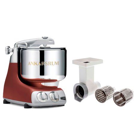 Ankarsrum Assistent Original AKM6230 Rustic Maroon + grönsaksskärare | Köksmaskiner > Köksassistenter | Bagaren och Kocken
