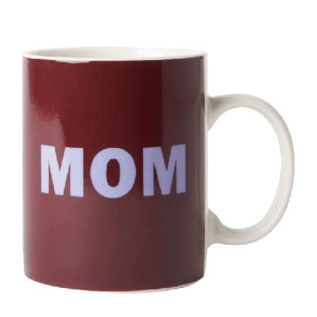 Åhléns Home Mugg med text MOM Kök & matlagning Röd ONESIZE