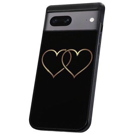 Google Pixel 7 - Deksel/Mobildeksel Double Hearts