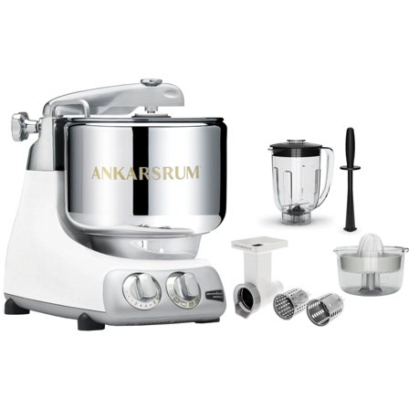 Ankarsrum AKM 6230 Go Green røremaskine, glossy hvid - Skinnende hvid | KitchenOne