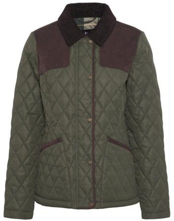 Barbour W's Keeper Wear Quilt Olive
