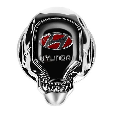 Bil Stopp Start Knappskydd Tryck Start Knappskydd Anti-Repor Bilmotor Dekorationsskydd Kompatibel med Hyundai Motor bildelar
