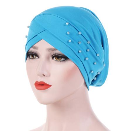 Cap Med Korsad Pärlbandanakeps Cap Cap