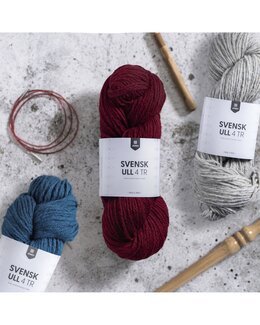 Garn Svensk Ull 4 Tr - Järbo