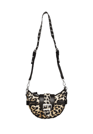 GANNI Bucky Crossbody Bag Handväskor Dam Brun ONESIZE