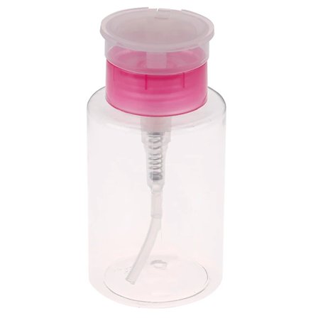 1 stk. Tom Klar Pumpe Dispenser Parfume Flaske Beholder Rejseflaske til Acetone Neglelakfjerner Alkohol Væske Æterisk Olie