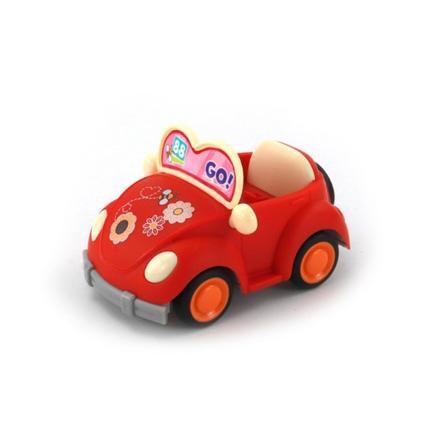 Cabriolet bil miniaturemøbler RØD red