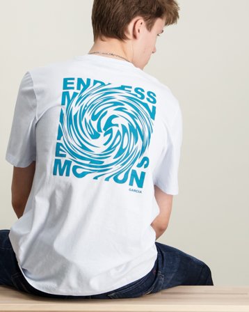 Garcia boys T-shirt ss Grøn T-shirts Dreng - Kids Brand Store