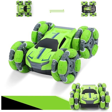 Fjernstyrt Bil Leke for Barn 6-12 År Gamle 4WD RC Stuntbil